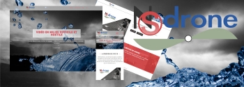 NS-drone - création de site web, logo et prints