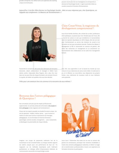 quatrepices.com page equipe_